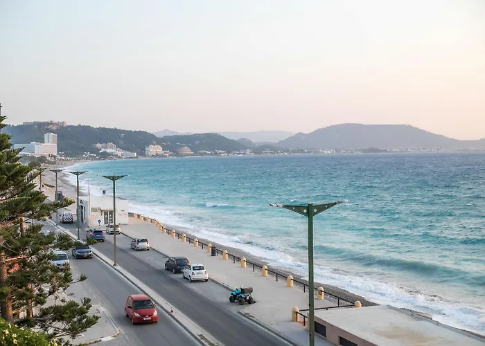 Coastal Mirage Sunset Reverie Luxury Seaview Lejlighed Rhodes City