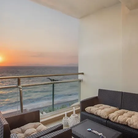 Coastal Mirage Sunset Reverie Luxury Seaview Rhodes City